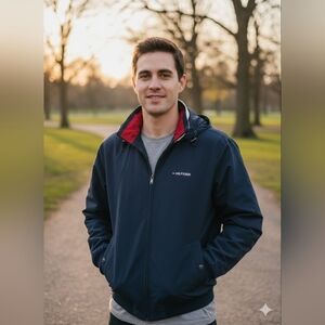 Tommy Hilfiger Men's Navy Jacket